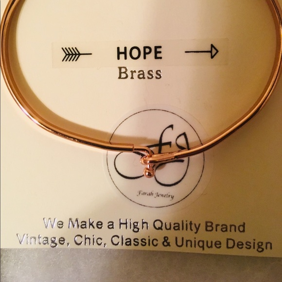 Hope bracelet: rose gold - Picture 2 of 8
